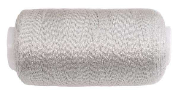 Fil à coudre polyester gris 500 m 546,81 yard 40/2